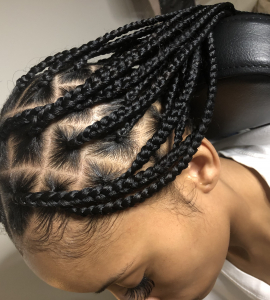 Knotless Braids for JustblueitLLC