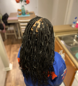 Goddess braids for NEADbraids