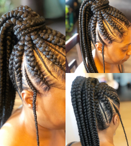 Feed in braids for HairbyTavia