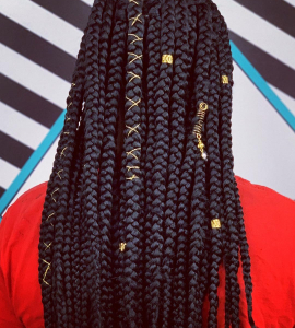 Large Box Braids for Perslaysion_Beauty