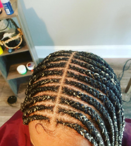 Feed in braids for Beauti_Rie