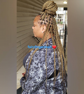 Knotless Braids for Fairyfingershair_braiding