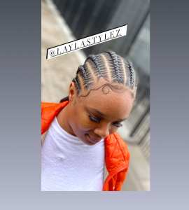 Feed in braids for Layla_Stylez