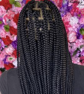 Medium Box Braids for Kathy’s_Braids