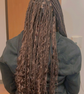 Goddess braids for BraidzByJas