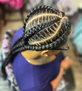 Feed in braids for Creative_Shawnte