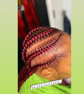 Feed in braids for Layla_Stylez