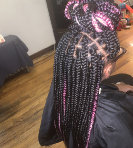 Medium Box Braids for BraidsByKelly