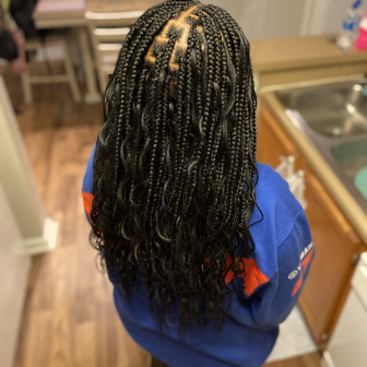 Goddess braids for NEADbraids