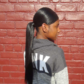 Invisible Ponytail for JustblueitLLC