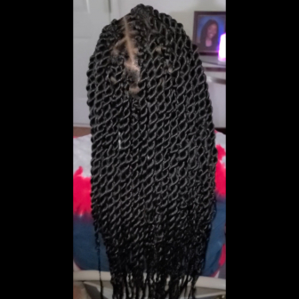 Two Strand Twist for Braids_By_Brownlee