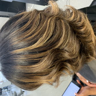 Relaxer touch up for Bria_Symone