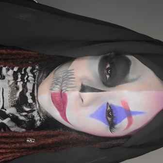 Theatre makeup for MALAPADIBEAUTEELLC