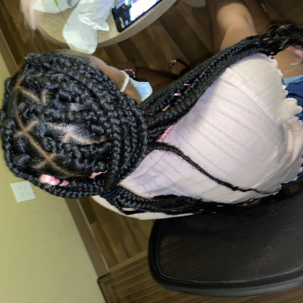 Medium Box Braids for Heavenlybeautybar
