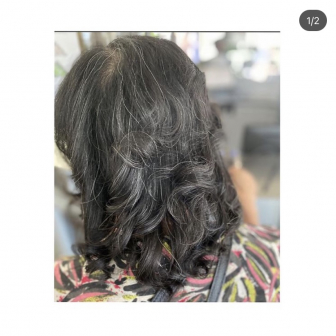 Wash and Blow dry for InspiredByJay_Beauty_Brand