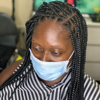 Medium Box Braids for Hair_With_care