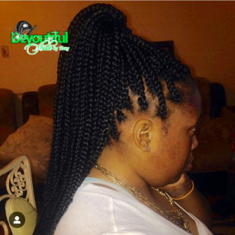 Medium Box Braids for Beyoutifulshade