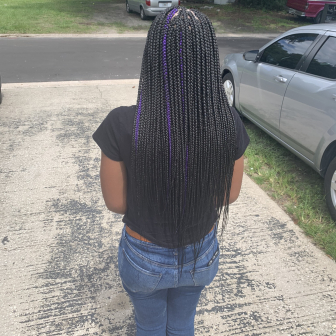 Small Box Braids for Brittanythebraider