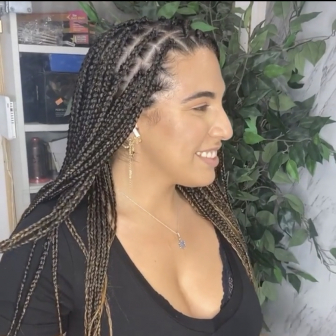 Medium Box Braids for Thehairbar