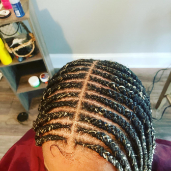 Feed in braids for Beauti_Rie