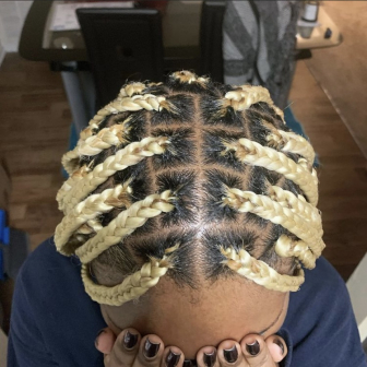 Knotless Braids for Kinky_Styles_n_Sets