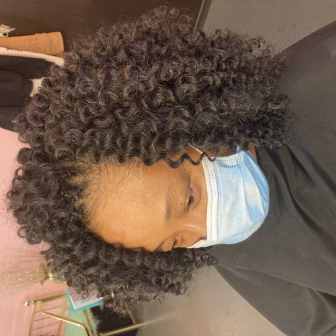 Crochet braids for BrainzNBeauty