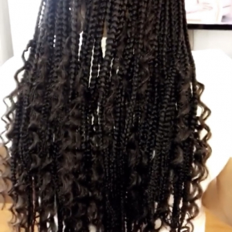 Knotless Braids for Pytresse