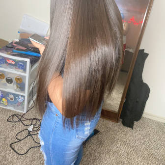 Silk Press for ClassyLuxeExtensions