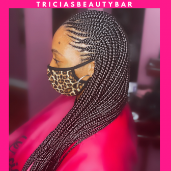 Feed in braids for TriciasBeautyBar