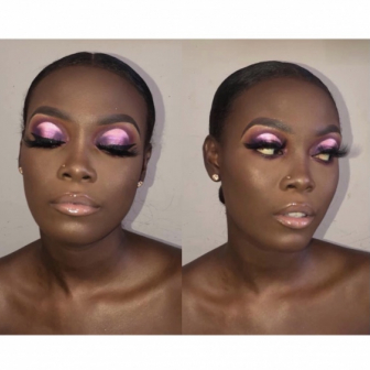 Shimmery/Glitter look for Fay's_Makeup_Artistry