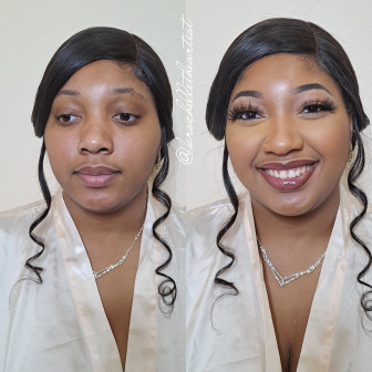 Bridesmaid Makeup for K._Rochelle_the_Artist