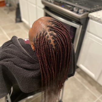 Small Box Braids for Styledbyharrieto