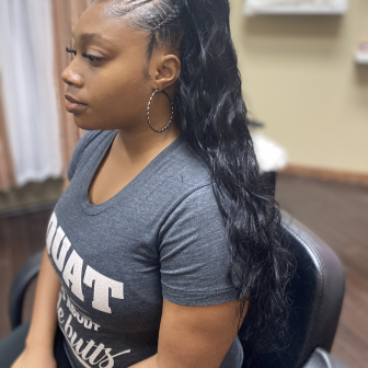 Half up and Down Style for Beauty_Is_You_Co.