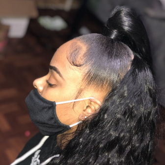 Half up and Down Style for Layed_By_Nai