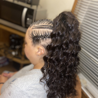 Half up and Down Style for AriDidIt