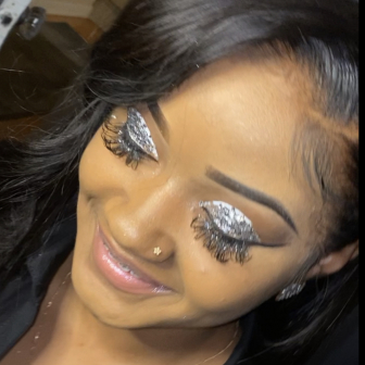 Shimmery/Glitter look for Aesthetically_Ashlyn