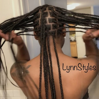 Medium Box Braids for LynnKollection
