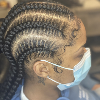 Feed in braids for Elite_beauty_Salon