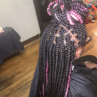 Medium Box Braids for BraidsByKelly