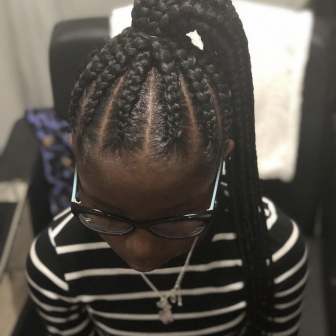 Medium Box Braids for Crowned_By_Glam_INC.