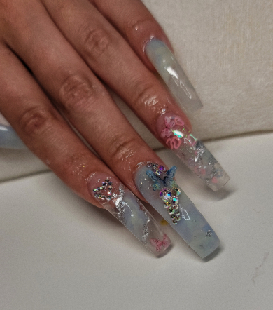 3D Nail Art for Hoodbratnailz