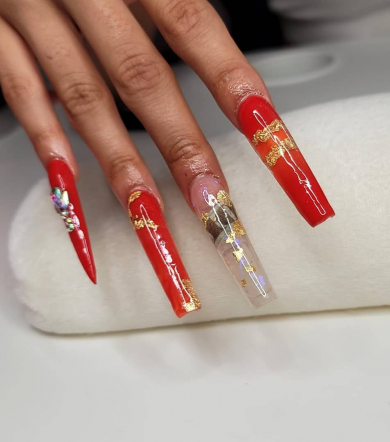 Nail Art Design for Hoodbratnailz