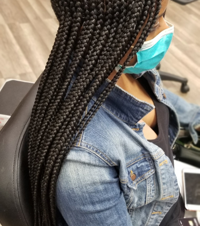 Feed in braids for Curly_Royalty