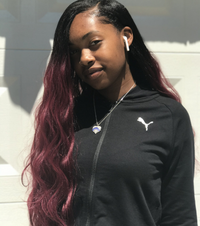 Weave installation w. Leave out for Lexie_Hair_Gallery Weave installation w. Leave out for Lexie_Hair_Gallery
