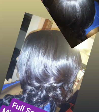 Weave installation w. Leave out for Gifted_Hands_Creative_Styles