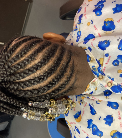 Cornrows for BrainzNBeauty