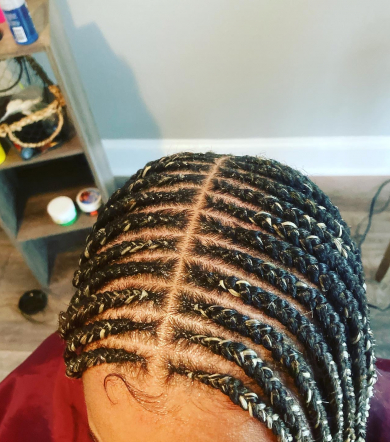 Feed in braids for Beauti_Rie