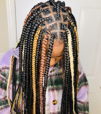 Knotless Braids for Di_Martise_Collection