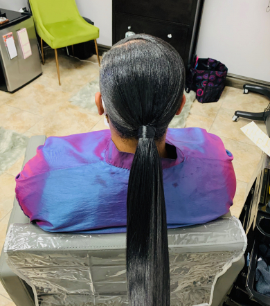 Invisible Ponytail for Vibrant_hair_studio