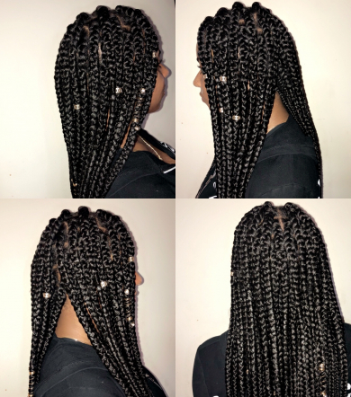 Large Box Braids for KasaiStudio